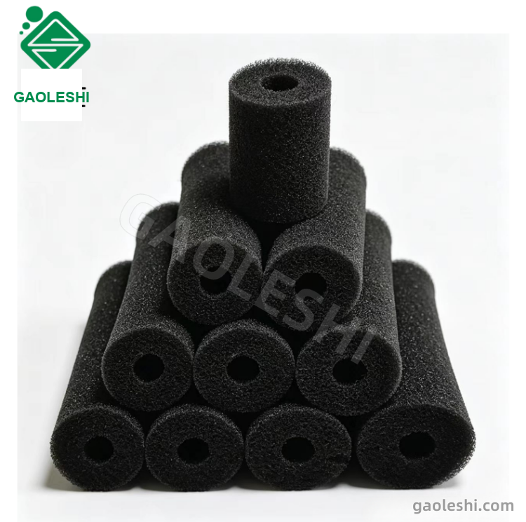 GaoLeshi polymer polyurethane foam manufacturer | filter foam, cleaning sponge, OEM/ODM foam supplier PU filter sponge tube 4
