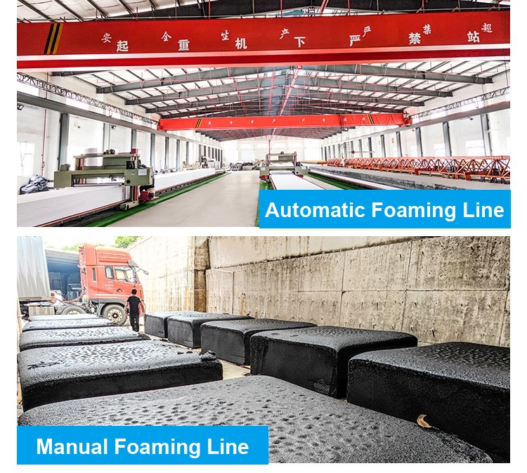 GaoLeshi reticulated filter sponge - foaming