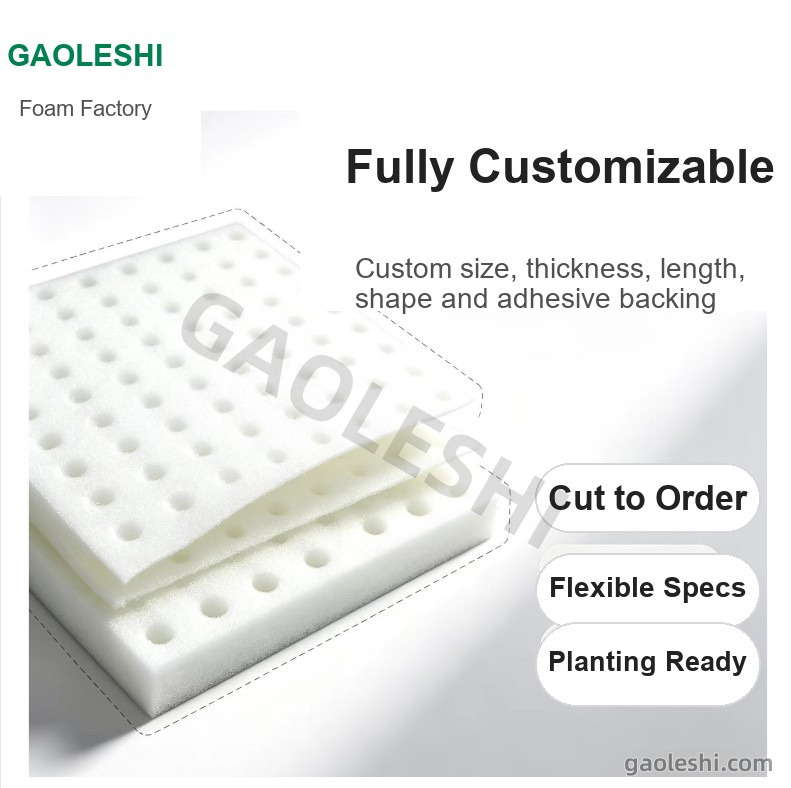 Fully customizable - size, thickness, shape, adhesive Fully customizable - size, thickness, shape, adhesive